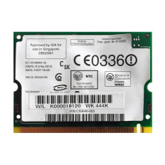 Intel C59686-003 | PRO/Wireless 2200BG 2.4GHz 54Mbps IEEE 802.11b/g Mini PCI Type 3B Wireless Network Adapter
