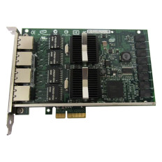 Intel D45774-008 | PRO/1000 PT Quad-Ports RJ-45 1Gb/s 10Base-T/100Base-TX/1000Base-T Gigabit Ethernet PCI Express x4 Server Network Adapter