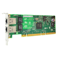 Intel D70466-003 | PRO/1000 GT 2-Ports 1Gb/s 10/100/1000Base-T PCI-X Gigabit Ethernet Server Network Adapter Card