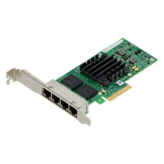 Intel I340-T4 | 4 x Ports 1Gb/s 1000Base-T PCI Express 2.0 x4 Gigabit Ethernet Server Network Adapter Card