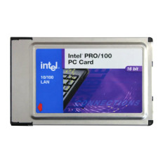 Intel MBLA1600 | PRO/100 1-Port 10Base-T/100Base-TX Fast Ethernet PC Card Network Adapter Card