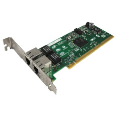 Intel PWLA8492GTG2L20 | PRO/1000 GT 2-Ports RJ-45 1Gb/s 10/100/1000Base-T Gigabit Ethernet PCI-X Server Network Adapter Card