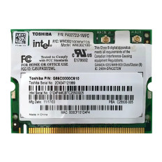 Intel WM3B2100A2 | PRO/Wireless 2100A 2.4GHz 11Mbps IEEE 802.11b Mini PCI Type 3B Wireless Network Adapter