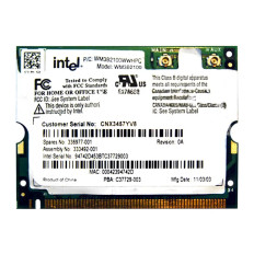 Intel WM3B2100WWFJ | PRO/Wireless 2100A 2.4GHz 11Mbps IEEE 802.11b Mini PCI Type 3B Wireless Network Adapter