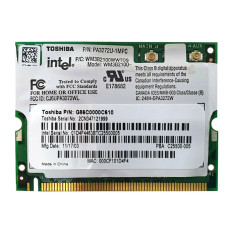 Intel WM3B2100WWTOS | PRO/Wireless 2100A 2.4GHz 11Mbps IEEE 802.11b Mini PCI Type 3B Wireless Network Adapter