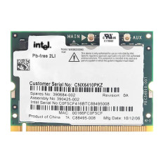 Intel WM3B2200BGRW3 | PRO/Wireless 2200BG 2.4GHz 54Mbps IEEE 802.11b/g Mini PCI Type 3B Wireless Network Adapter