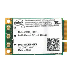 Intel WM4965AG | 802.11 A/B/G Mini PCI Express 54Mbps Laptop Wireless Wi-Fi Card