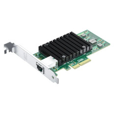 Intel X550-T1-DELL | 1-Port 10Gb X550-T1 Converged 10 Gigabit PCI Express 3.0 x4 Network Card for Dell Compatible