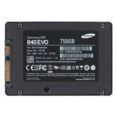 Samsung MZ-7TE750KW | 840 EVO Series 750GB 2.5" 6GB/s SATA 1GB Cache V-NAND 3bit MLC Solid State Drive