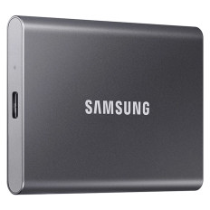 Samsung MU-PC2T0T/WW | T7 Series 2TB 10Gbps USB 3.2 Gen 2 (Type C) Titan Grey Portable Solid State Drive
