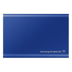 Samsung MU-PC500H/CN | T7 Series 500GB 10Gbps USB 3.2 Gen 2 (Type C) Indigo Blue Portable Solid State Drive