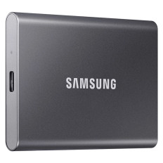 Samsung MU-PC500T/CN | T7 Series 500GB 10Gbps USB 3.2 Gen 2 (Type C) Titan Grey Portable Solid State Drive