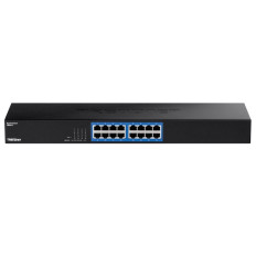 TRENDnet TEG-S17 | 16-Ports 10/100/1000Base-T RJ-45 GbE 1U Rack-mountable Gigabit Ethernet Network Switch