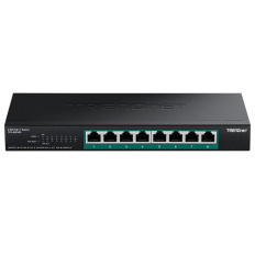 TRENDnet TPE-BG380 | 8-Ports 2.5GBase-T RJ-45 GbE PoE++ Managed Wall-mountable Gigabit Ethernet Network Switch