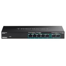 TRENDnet TPE-TG327 | 5-Ports 10/100/1000Base-T RJ-45 GbE PoE+ 2-Ports 2.5GBase-T RJ-45 GbE PoE+ Wall-mountable Gigabit Ethernet Network Switch