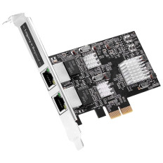 SIIG LB-GE0711-S1 | Dual 2.5G 4-Speed Multi Gigabit Ethernet PCIe Card