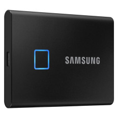 Samsung MU-PC1T0K | T7 Touch Series 1TB 10Gbps USB 3.2 Gen 2 (Type C) Black Portable Solid State Drive