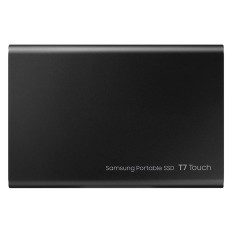 Samsung MU-PC1T0K/WW | T7 Touch Series 1TB 10Gbps USB 3.2 Gen 2 (Type C) Black Portable Solid State Drive