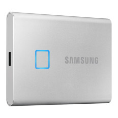 Samsung MU-PC500S/WW | T7 Touch Series 500GB 10Gbps USB 3.2 Gen 2 (Type C) Silver Portable Solid State Drive