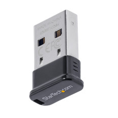 StarTech USBBT1EDR4 | Mini USB Bluetooth 4.0 Adapter 50m(165ft) Class 1 EDR Wireless Dongle