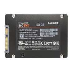 Samsung MZ-76E500B | 860 EVO Series 500GB 2.5" 6GB/s SATA 512MB Cache V-NAND 3bit MLC Solid State Drive