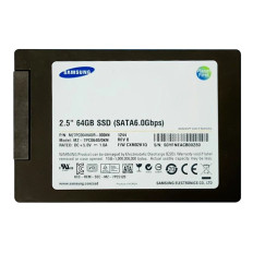 Samsung MZ7PC064HADR-000KN | 830 Series 64GB 2.5" 6GB/s SATA NAND MLC (Basic Kit) Solid State Drive