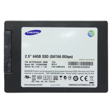 Samsung MZ-7PC0640/000 | 830 Series 64GB 2.5" 6GB/s SATA NAND MLC (Basic Kit) Solid State Drive