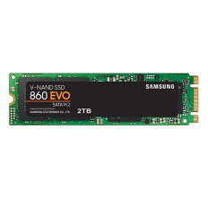 Samsung MZ-N6E2T0E | 860 EVO Series 2TB M.2 2280 6GB/s SATA 2GB Cache V-NAND 3bit MLC Solid State Drive