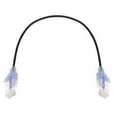 Monoprice 15149 | SlimRun Series 1ft 10-Pk Cat6A Snagless RJ45 30AWG Pure Bare Copper Patch Ethernet Cable