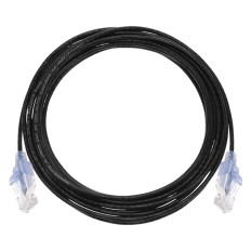 Monoprice 15169 | SlimRun Series 14ft 10-Pk Cat6A Snagless RJ45 30AWG Pure Bare Copper Patch Ethernet Cable