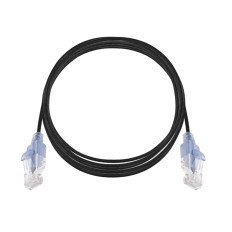 Monoprice 15137 | SlimRun Series 7ft 5-Pk Cat6A Snagless RJ45 30AWG Pure Bare Copper Patch Ethernet Cable