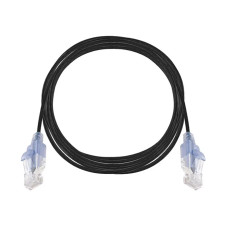 Monoprice 15141 | SlimRun Series 10ft 5-Pk Cat6A Snagless RJ45 30AWG Pure Bare Copper Patch Ethernet Cable