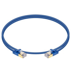 Monoprice 27444 | SlimRun Series 2ft Cat6A Snagless RJ45 36AWG Pure Bare Copper Patch Ethernet Cable