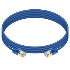 Monoprice 27483 | SlimRun Series 5ft Cat6A Snagless RJ45 36AWG Pure Bare Copper Patch Ethernet Cable