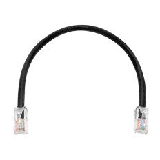 Monoprice 44641 | 1ft Cat6A Snagless RJ45 24AWG Pure Bare Copper Component Level Patch Ethernet Cable Black