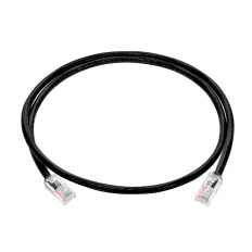 Monoprice 44645 | 3ft Cat6A Snagless RJ45 24AWG Pure Bare Copper Component Level Patch Ethernet Cable Black