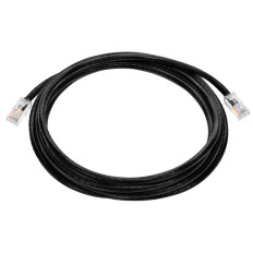 Monoprice 44651 | 10ft Cat6A Snagless RJ45 24AWG Pure Bare Copper Component Level Patch Ethernet Cable Black