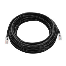 Monoprice 44655 | 25ft Cat6A Snagless RJ45 24AWG Pure Bare Copper Component Level Patch Ethernet Cable Black
