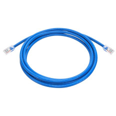 Monoprice 44650 | 7ft Cat6A Snagless RJ45 24AWG Pure Bare Copper Component Level Patch Ethernet Cable Blue