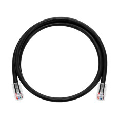 Monoprice 45426 | 3ft Cat6A RJ45 26AWG Pure Bare Copper Patch Cable Non-booted Ethernet Cable Black