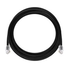 Monoprice 45429 | 10ft Cat6A RJ45 26AWG Pure Bare Copper Patch Cable Non-booted Ethernet Cable Black