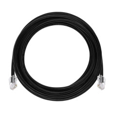 Monoprice 45430 | 14ft Cat6A RJ45 26AWG Pure Bare Copper Patch Cable Non-booted Ethernet Cable Black