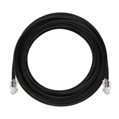 Monoprice 45432 | 20ft Cat6A RJ45 26AWG Pure Bare Copper Patch Cable Non-booted Ethernet Cable Black