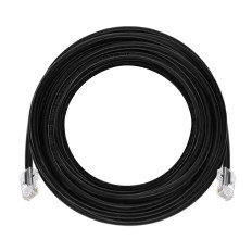 Monoprice 45434 | 30ft Cat6A RJ45 26AWG Pure Bare Copper Patch Cable Non-booted Ethernet Cable Black