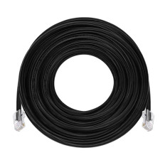 Monoprice 45437 | 100ft Cat6A RJ45 26AWG Pure Bare Copper Patch Cable Non-booted Ethernet Cable Black