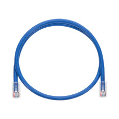 Monoprice 45398 | 2ft Cat6A RJ45 26AWG Pure Bare Copper Patch Cable Non-booted Ethernet Cable Blue