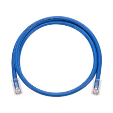 Monoprice 45399 | 3ft Cat6A RJ45 26AWG Pure Bare Copper Patch Cable Non-booted Ethernet Cable Blue