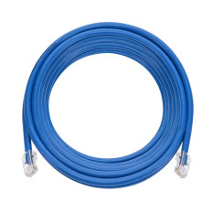 Monoprice 45406 | 25ft Cat6A RJ45 26AWG Pure Bare Copper Patch Cable Non-booted Ethernet Cable Blue