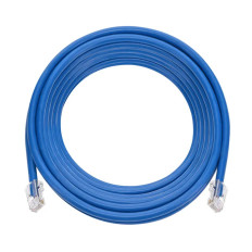 Monoprice 45407 | 30ft Cat6A RJ45 26AWG Pure Bare Copper Patch Cable Non-booted Ethernet Cable Blue