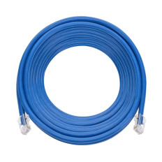 Monoprice 45408 | 50ft Cat6A RJ45 26AWG Pure Bare Copper Patch Cable Non-booted Ethernet Cable Blue